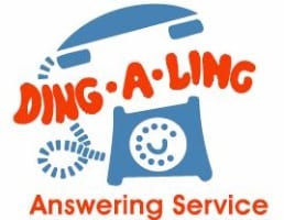 Ding A Ling Answering Service Logo