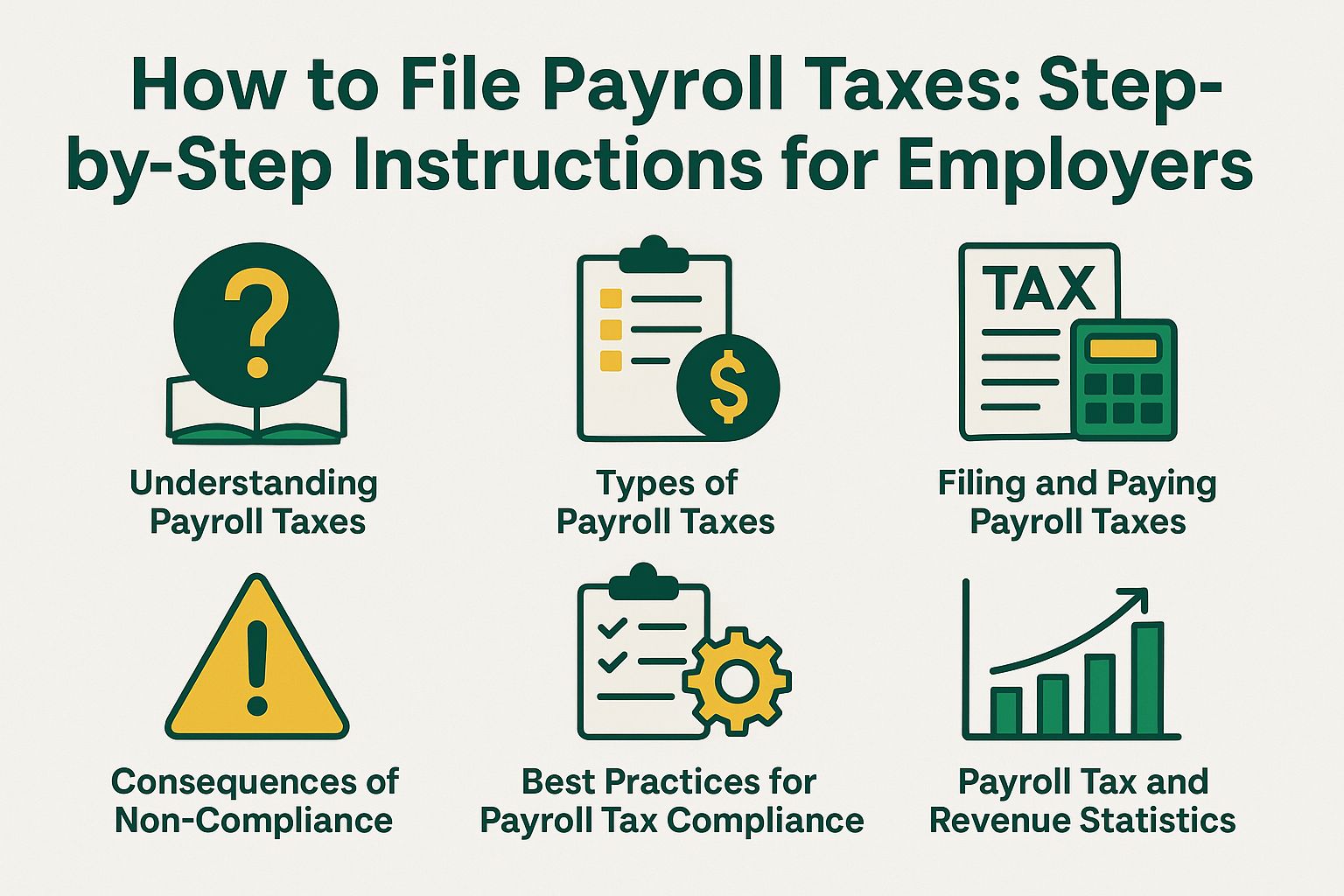 How to File Payroll Taxes: Step-by-Step Instructions for Employers